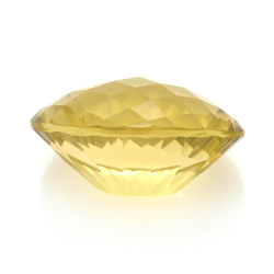 44.97ct Citrino Talla Ovalada Cóncavo Damero