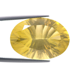 29.06ct Citrino Ovale Concavo