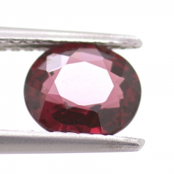 1.57ct Grenat Rhodolite Taille Ovale