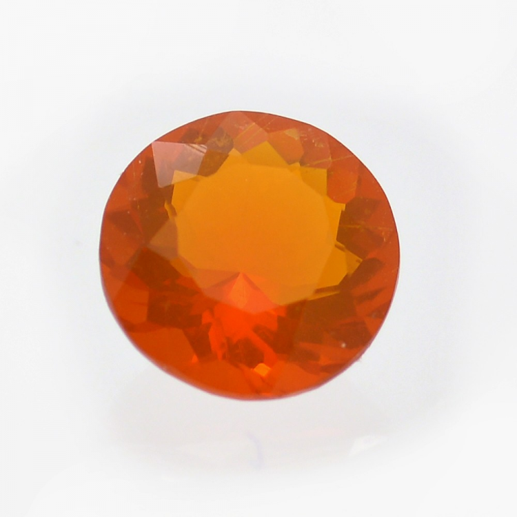 0.77ct Ópalo de Fuego Talla Redonda