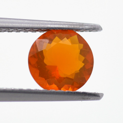 0.77ct Ópalo de Fuego Talla Redonda