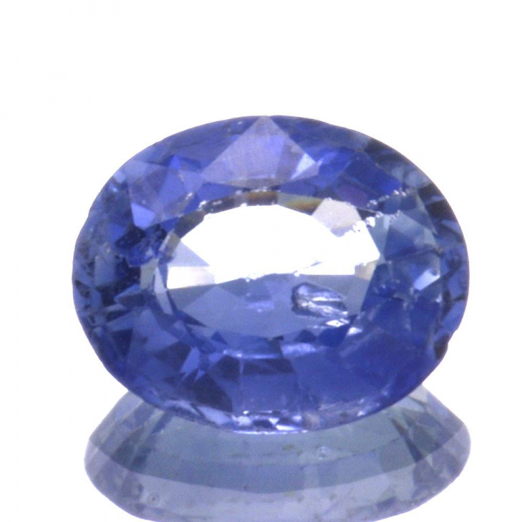 1,40 ct. Zaffiro Blu Taglio Ovale 7,72x6,44mm