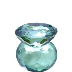 9.98ct Grün Topas Oval Schnitt