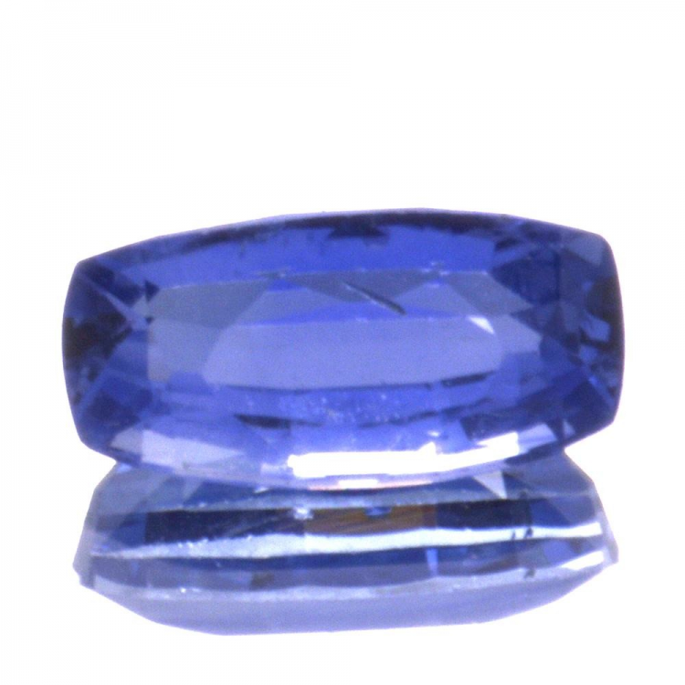 Taglio a cuscino in zaffiro blu da 1,04 ct, 7,62 x 3,83 mm