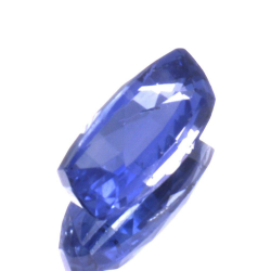 1,04 ct blauer Saphir im Kissenschliff, 7,62 x 3,83 mm