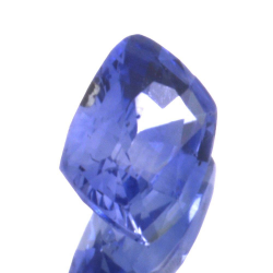 0,94 ct blauer Saphir im Kissenschliff, 6,55 x 5,04 mm