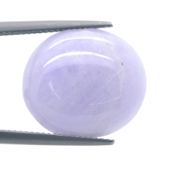 15.96ct Jade Violeta Talla Cabujón Ovalado