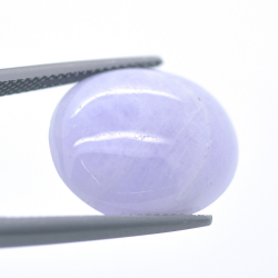 15.96ct Jade Violeta Talla Cabujón Ovalado