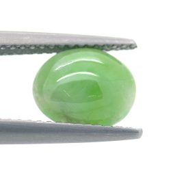 2.31ct Jade Impérial Taille Cabochon Ovale