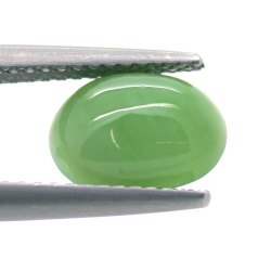 2.23ct Jade Imperial Talla Cabujón Ovalado