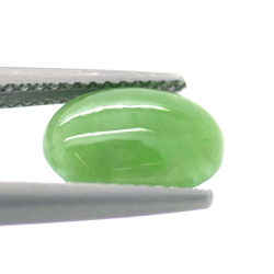 1.95ct Jade Imperial Talla Cabujón Ovalado