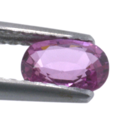 0.62ct Padparadscha Sapphire Oval Cut 5.91x4.22