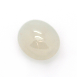 3.10ct Icy Giada Taglio Cabochon Ovale