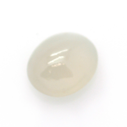 3.10ct Icy Jade Talla Cabujón Ovalado