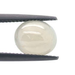 3.10ct Icy Jade Talla Cabujón Ovalado