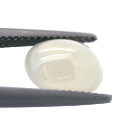 3.10ct Icy Jade Cabochon Oval Schnitt