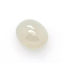 2.72ct Icy Giada Taglio Cabochon Ovale