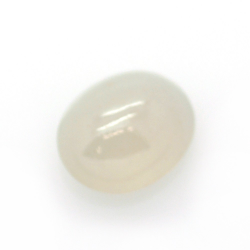 2.72ct Icy Giada Taglio Cabochon Ovale