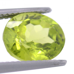 3.25ct Peridoto Talla Ovalada