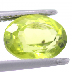 2.60ct Peridoto Talla Ovalada