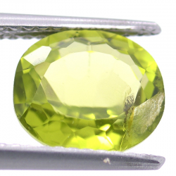 2.76ct Peridot Oval Schnitt