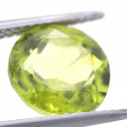 3.27ct Peridoto Talla Redonda