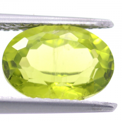 2.91ct Peridoto Talla Ovalada