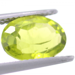 2.91ct Peridoto Talla Ovalada