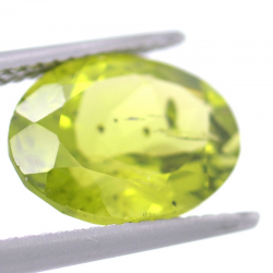 4.12ct Peridoto Talla Ovalada