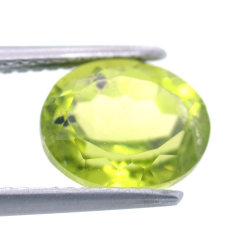 3.27ct Peridot Oval Schnitt