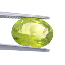 3.59ct Peridoto Talla Ovalada