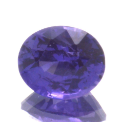 0.74ct Color Change Sapphire Oval Cut 5.60x4.68mm