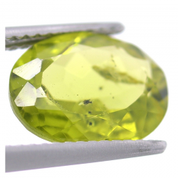 3.50ct Peridoto Talla Ovalada