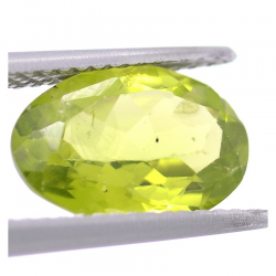 2.73ct Peridoto Talla Ovalada