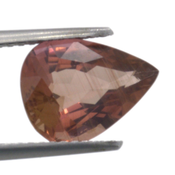 2.97ct Tormalina Faccettato Goccia