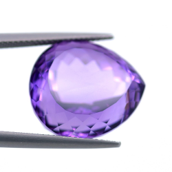 26.62ct Amethyst Birne Schnitt