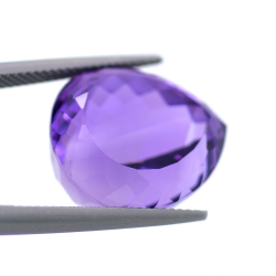 26.62ct Amethyst Birne Schnitt