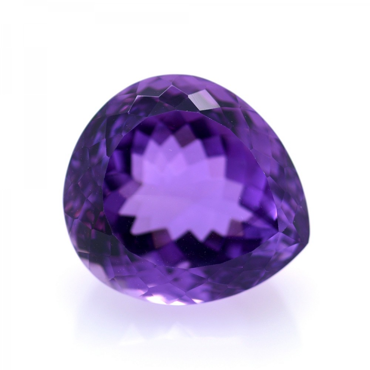 26.62ct Amethyst Birne Schnitt