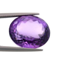 29.53ct Amethyst Oval Schnitt