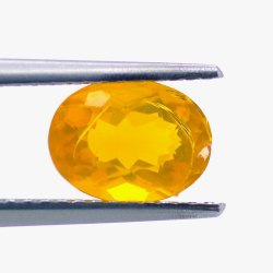 1.01ct Fire Opal Oval Schnitt