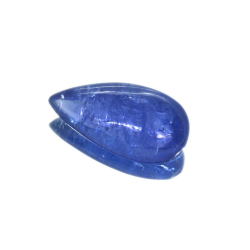 11.19ct Tanzanite Cabochon Pear Cut 20,44x10,64mm