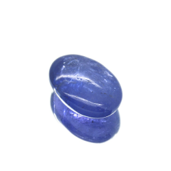 Taglio cabochon ovale in tanzanite da 13,90 ct 16,43 x 11,55 mm