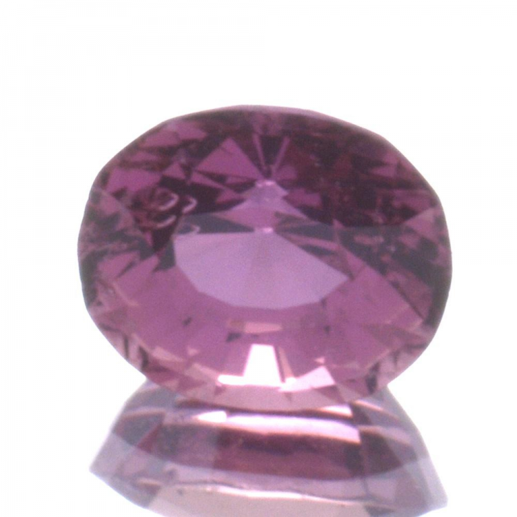 0.79ct Zafiro Padparadscha Talla Oval 5.59x4.72mm