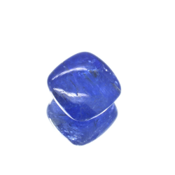 10.07ct Tanzanite Taglio Cabochon Carré 12,23x12,23mm