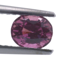 0.79ct Zafiro Padparadscha Talla Oval 5.59x4.72mm