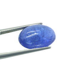 10.63ct Tanzanite Cabochon Oval Cut 16,17x11,17mm