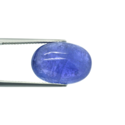 15.58ct Tanzanite Cabochon Oval Cut 17,64x12,31mm