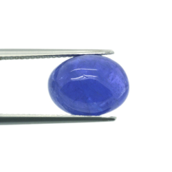 9.04ct Tanzanite Taille Cabochon Ovale 13,19x9,96mm