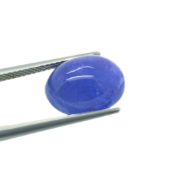 9.04ct Tanzanite Taglio Cabochon Ovale 13,19x9,96mm