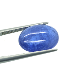 8.95ct Tanzanite Taglio Cabochon Ovale 15,48x11,36mm